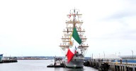 Buque Escuela Cuauhtémoc reanuda operaciones tras choque en Brooklyn