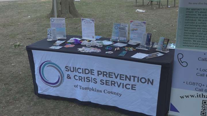 Local Resources Shared at Wisner Park in Elmira for World Suicide Prevention Day