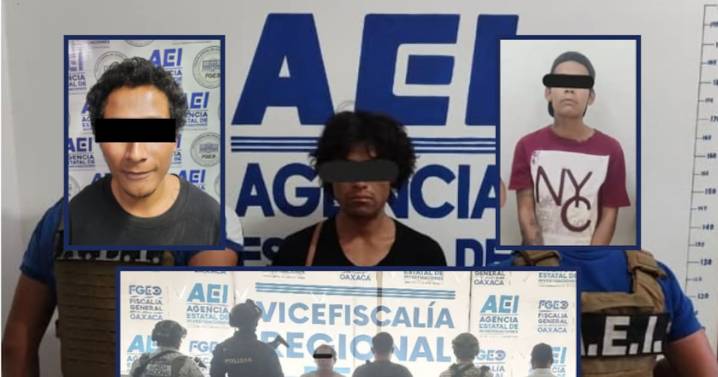 Cuatro hombres detenidos por violencia familiar en Oaxaca: operativos simultáneos en Valles Centrales, Costa y Sierra