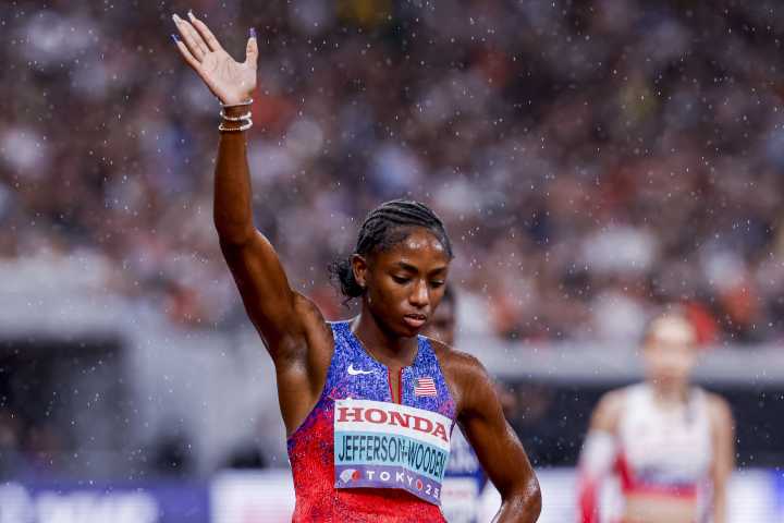 Melissa Jefferson-Wooden Gets Support From Track and Field Community After Controversial Athlos Decision