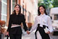 La falda del otoño es blanca, de encaje, se lleva en clave lady y es la favorita de las neoyorquinas