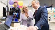 Treasurer Rita Saffioti claims credit for a WA economy rolling in mining royalties