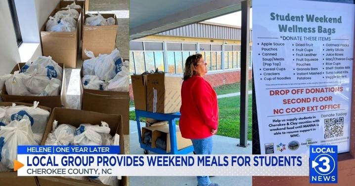 HELENE | ONE YEAR LATER: After food hub disrupted, community fed students in need