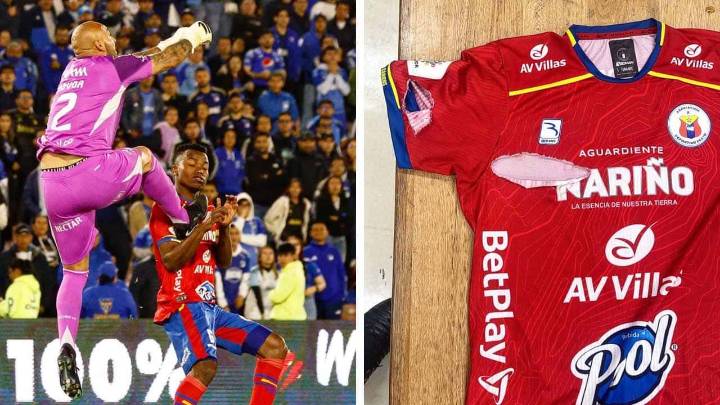 Lo que dijo el árbitro, según el capitán del Pasto, tras la polémica jugada vs Millonarios