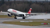 SWISS Airbus A330 Aborts Takeoff Due to Fiery Engine Issue In Boston