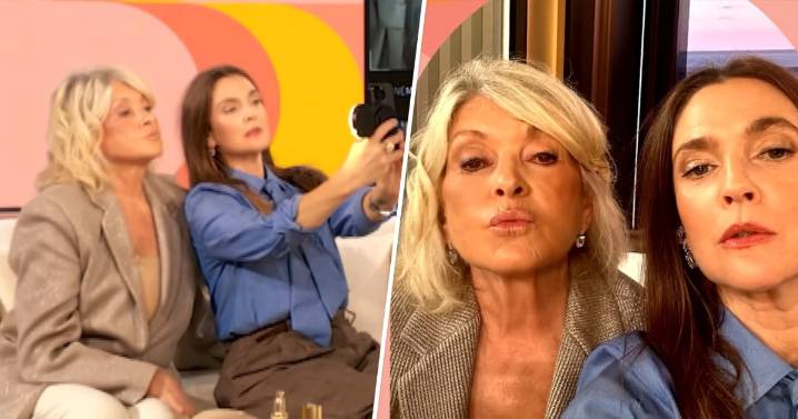 Martha Stewart Shares Thirst Trap Pic Tips with Drew Barrymore