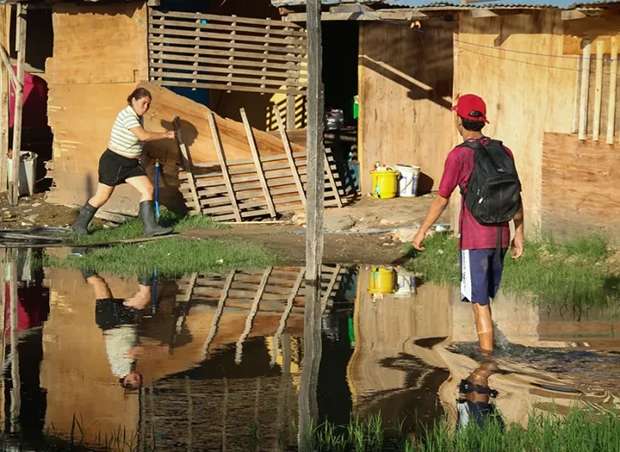 Mapa muestra que diecisiete distritos de Paraguay tienen una pobreza superior al 40 %