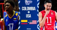 Colombia vs Estados Unidos EN VIVO, Mundial de Vóley Masculino: dónde ver y a qué hora juegan