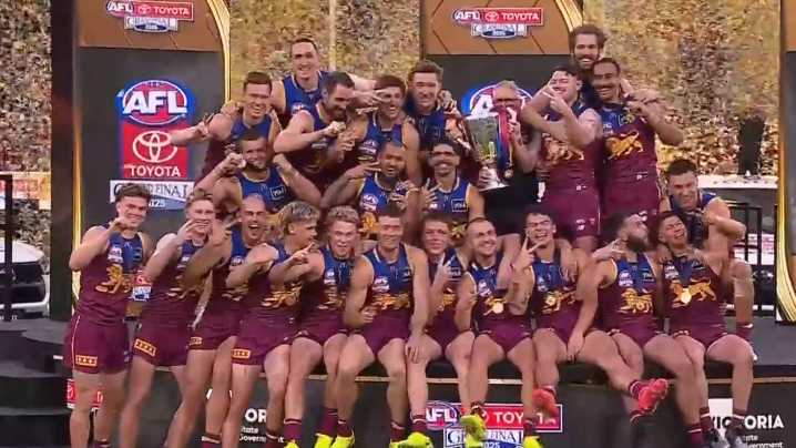 Lions roar with back