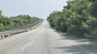 Carretera Pueblo Viejo-Ozuluama: en riesgo por baches, maleza y deslaves