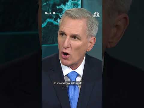 McCarthy speaks on political violence amid Kirk's death