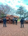 Recuperan maquinaria forestal y detienen a sospechosos de robar a empresa privada en Eldorado