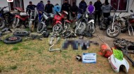 Desarticularon una banda que robaba motos en barrios de la capital salteña