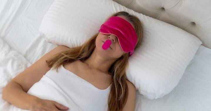 Doctors Warn Against Mouth Taping During Sleep