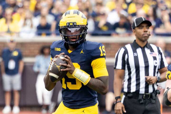 ESPN ranks college quarterbacks, not sold on Michigan’s Bryce Underwood