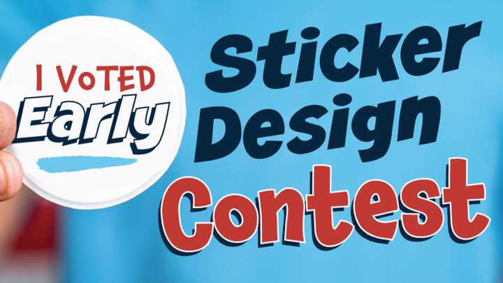 Milwaukee launches sticker contest to promote early voting
