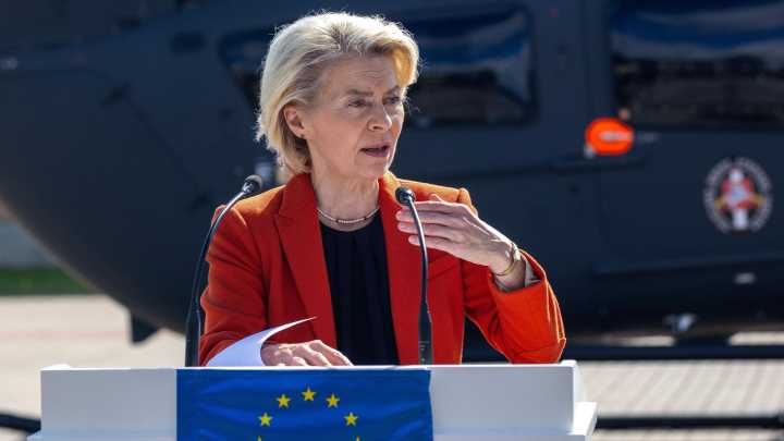 El avión de Von der Leyen sufre interferencias en su GPS y Bulgaria responsabiliza a Moscú