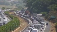 Importantes retenciones en la A-49 por una colisión múltiple a la altura de Huévar