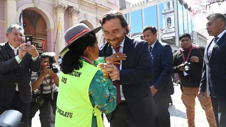 Sáenz destacó la inspiración de los peregrinos, traducida en esperanza