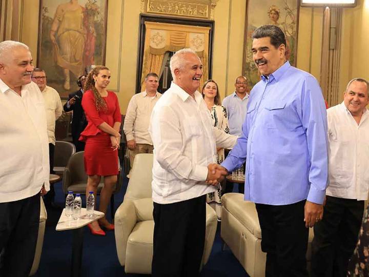 Dirigente del PCC ratifica a Maduro que cuente siempre con Cuba (+Foto)