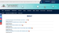 Munger University result 2025 declared at mungeruniversity.ac.in; check BA Part 3 link here