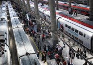 Reestablecida la circulación de trenes entre Madrid y Barcelona tras extinguirse el incendio entre Guadalajara y Soria
