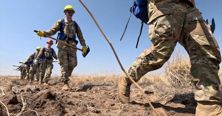 FIRE READY: Idaho National Guardsmen train to be wildland firefighters