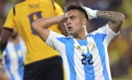 "Son cosas que no están buenas": la sentencia de Lautaro sobre la actuación del árbitro Wilmar Roldán