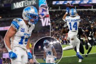 Amon-Ra St. Brown's NFSW celebration caught on hot mic in 'MNF' win against Ravens