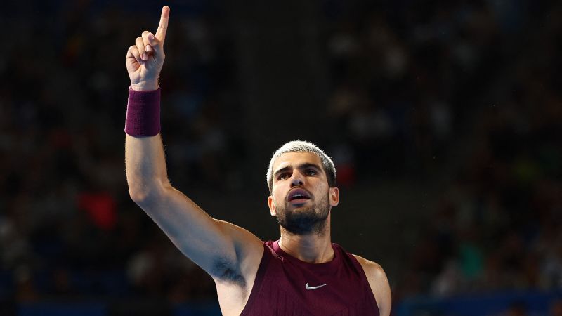 Magical Carlos Alcaraz breaks personal record in impressive Japan Open run