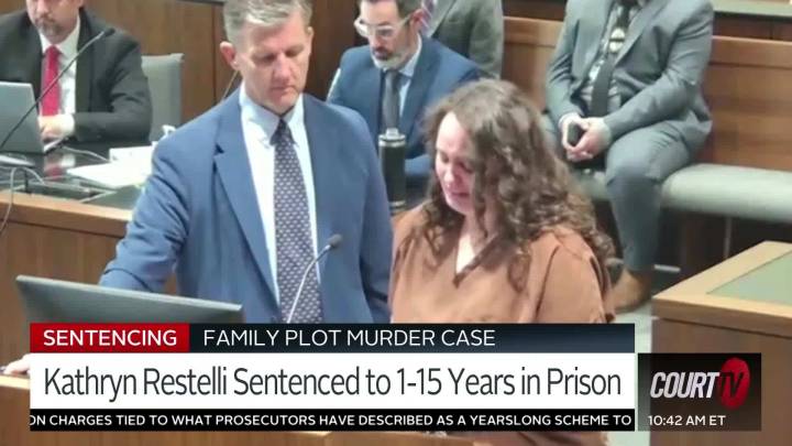 Kathryn Restelli Sentenced in Family Plot Murder Case
