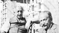 He fought Hitler from Palm Springs, with Einstein sometimes by his side