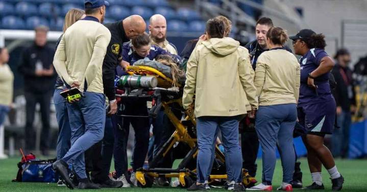 Racing Louisville says star midfielder Savanna DeMelo is stable after on