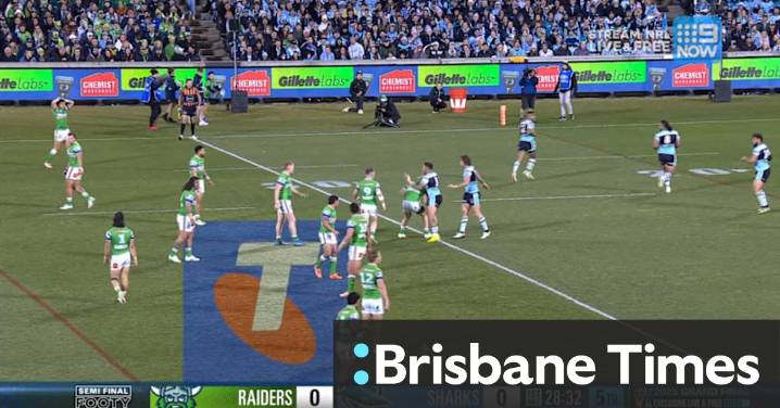 NRL Highlights: Raiders v Sharks