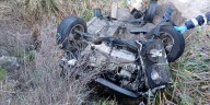 Un automóvil cayo casi 200 metros en las Altas Cumbres cordobesas y murió su conductor: impactantes imágenes y videos