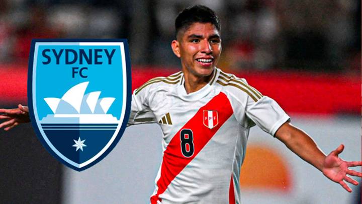 Piero Quispe a un paso del Sydney FC