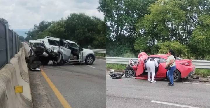 Colisión fatal en la supercarretera Oaxaca–Huitzo: víctimas y caos vial