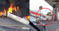 Puente de la Concordia: Vecinos denuncian el constante paso de pipas de gas a exceso de velocidad