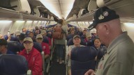 Vietnam veterans tour DC monuments in honor flight