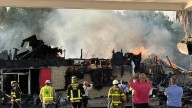 Fire breaks out at Winnie Burger King for second time in a month, service road closed