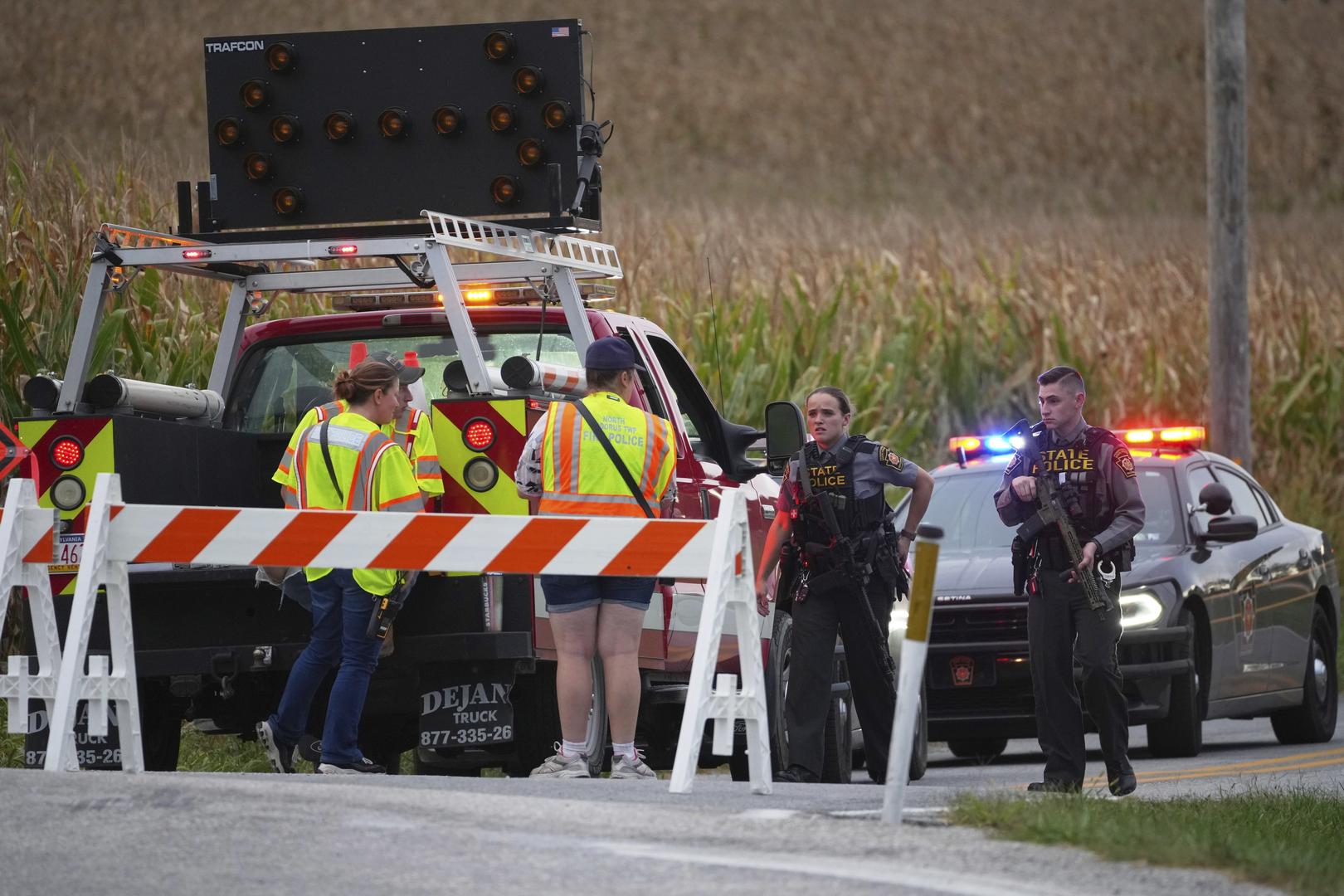 3 police officers killed and 2 injured in rural Pennsylvania shooting
