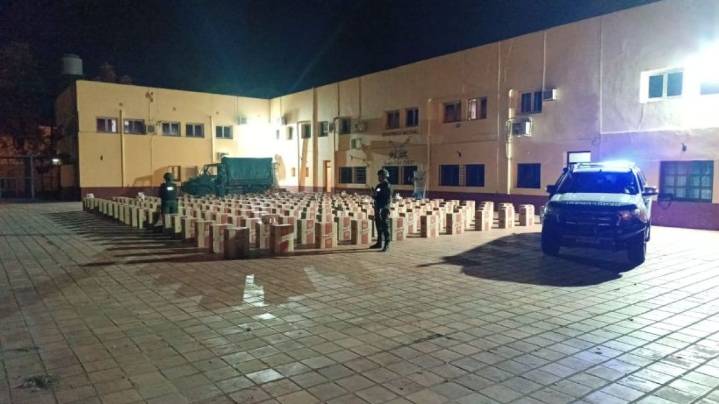 Formosa: incautaron 100 mil atados de cigarrillos de contrabando