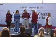 Exhorta alcalde a trabajar por la paz durante Cruzada por Juárez