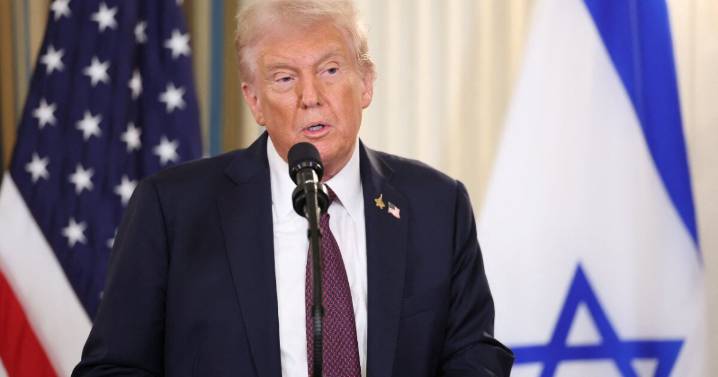 "Estamos muy cerca": Donald Trump presenta plan para la paz en Gaza