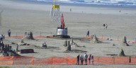 SandFest’s sand castles are being removed by an excavator in Seaside