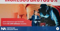 Llaryora anunció que las pymes industriales pagarán 0% de Ingresos Brutos en Córdoba