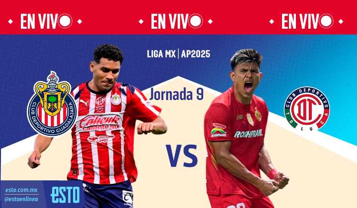 Chivas vs Toluca: Sigue en vivo el juego de la jornada 9 del Apertura 2025