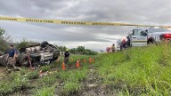 Reportan volcamiento en carretera federal 15, una persona perdió la vida