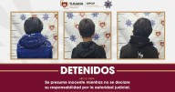 Detienen a tres menores en posesión de droga