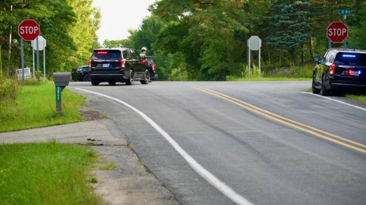 2 injured, driver ejected in Kent Co. collision